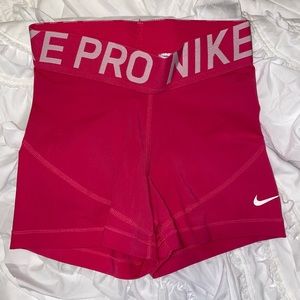 hot pink nike pros